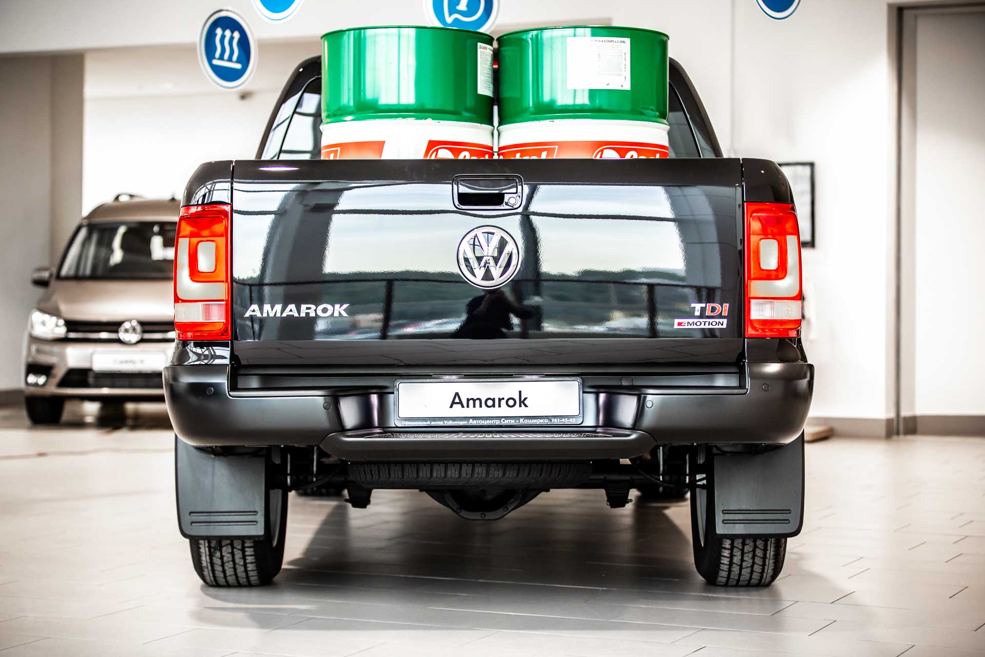 Фотография задних фонарей Volkswagen Amarok